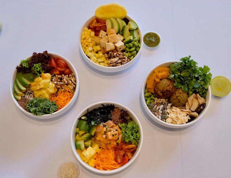 Malaysian Lifestyle Blog Kubis & Kale Poke Bowl Bandar Sunway