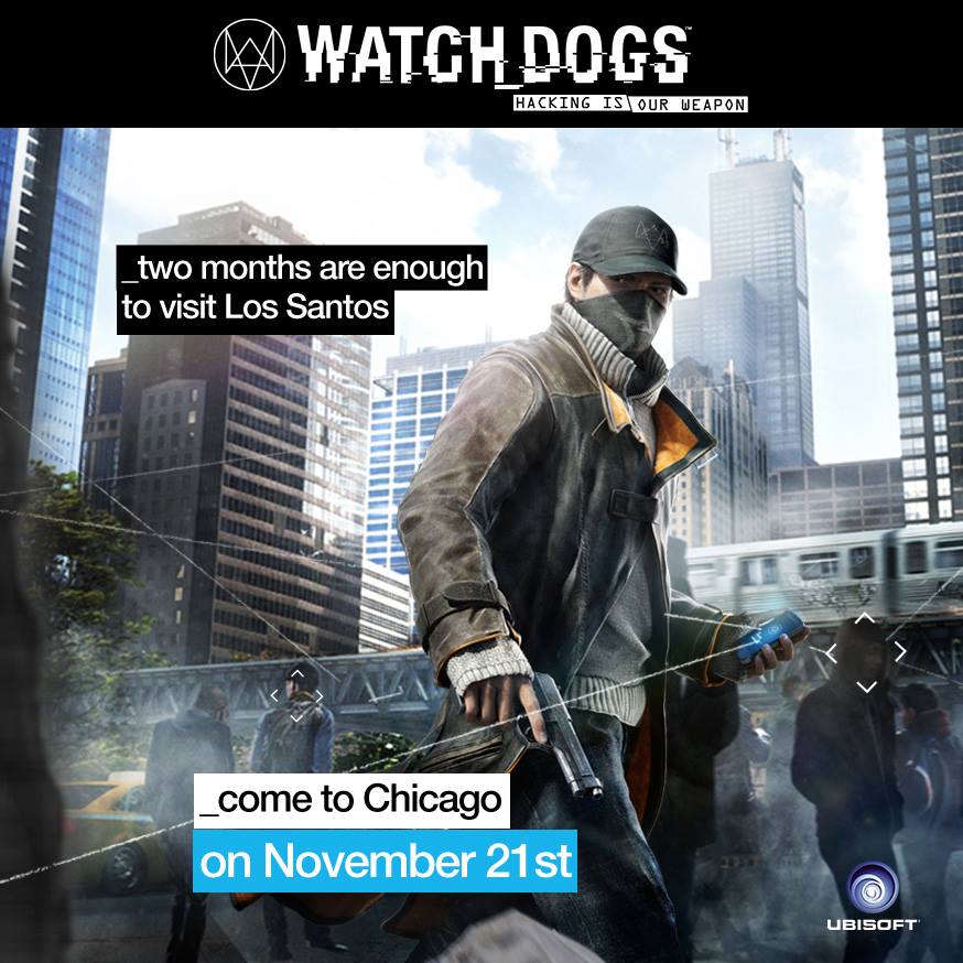 Dois meses são suficientes para visitar Los Santos, diz cartaz  publicitário de Watch_Dogs (Multi) - GameBlast