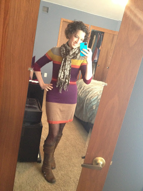 Arena Five: What I Wore Wednesday - Dresses! In Winter!