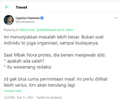 Akibat Berita Bohong, Detik minta maaf ke Nora Istri Jrix