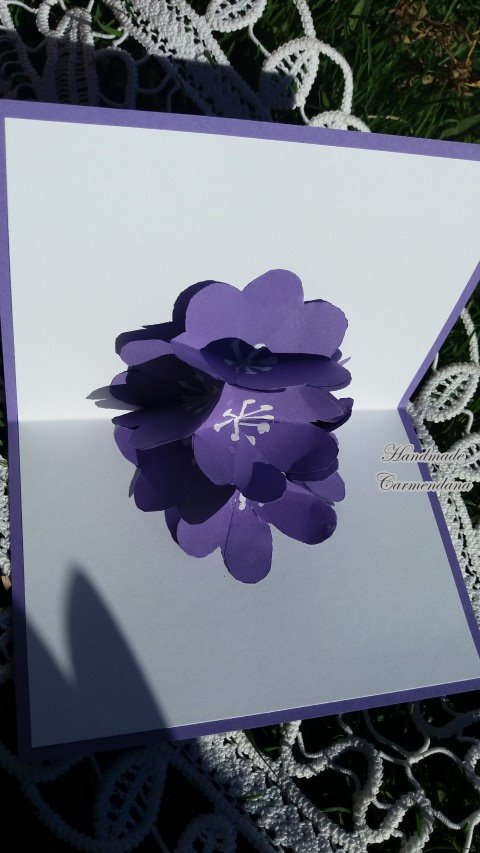 Felicitari Handmade Realizate Manual Felicitare Flori 3d