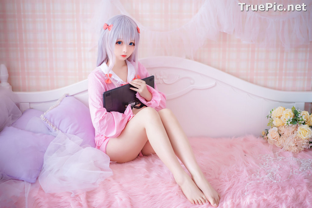 Image [MTCos] 喵糖映画 Vol.048 - Chinese Cute Model - Lovely Pink - TruePic.net - Picture-6