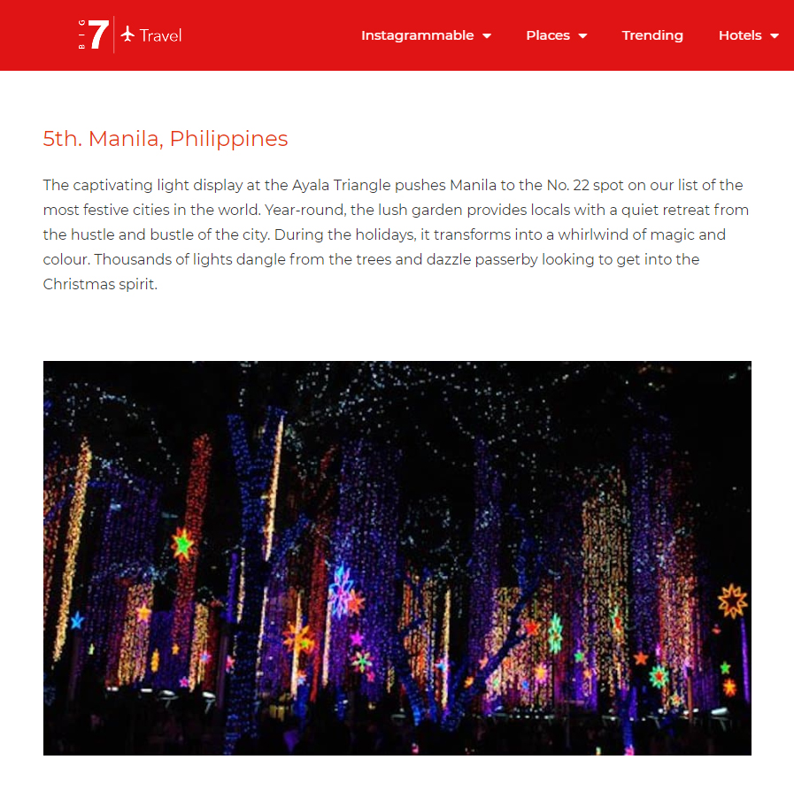 Manila Makes it to the List of Most Festive Cities in the World - The Most Popular Lists