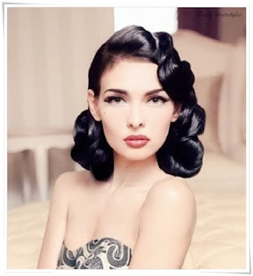25 Simple Cute Retro Hairstyles That You Can Do Yourself Daily