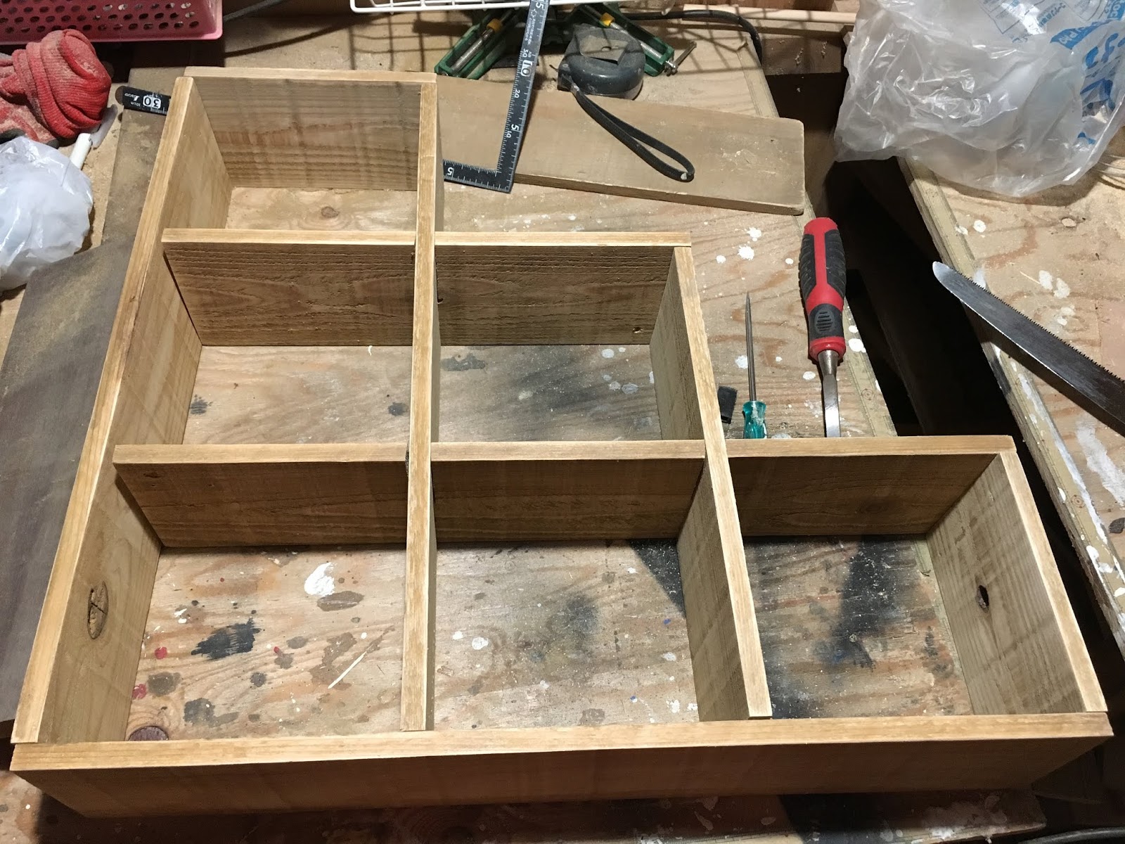 DIY 自宅改造計画 階段状の棚を作ってみた その5