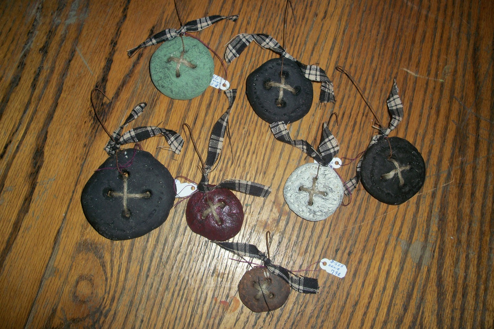 Salt Dough Button Ornaments Recipe Salt Lick Shop