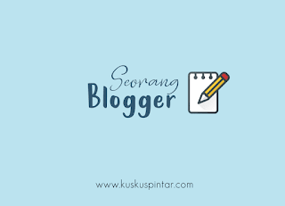 Rasanya menjadi blogger Seorang blogger
