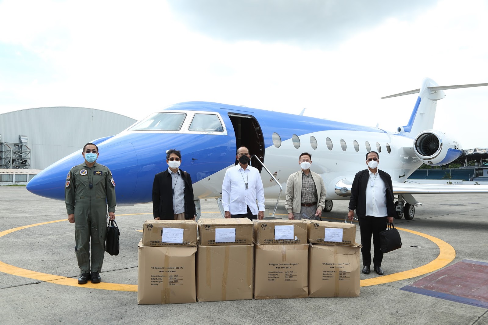 Philippines receives new Gulfstream G280 command and control aircraft