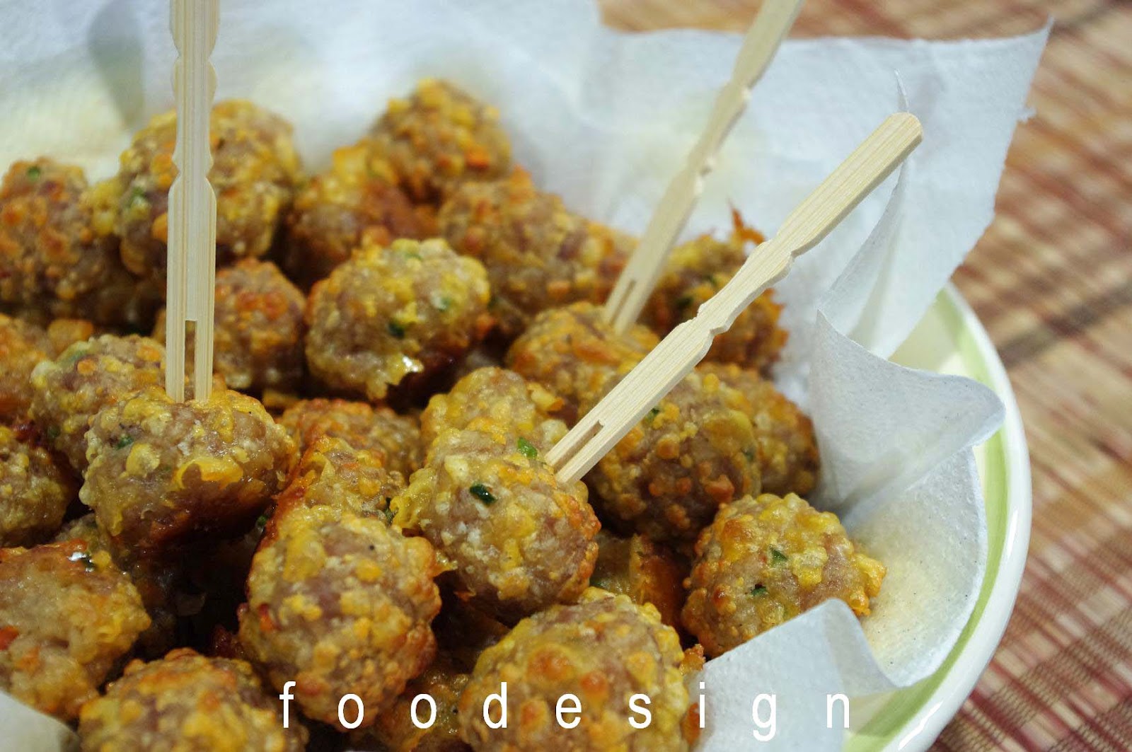 foodesign jalapeno sausage balls