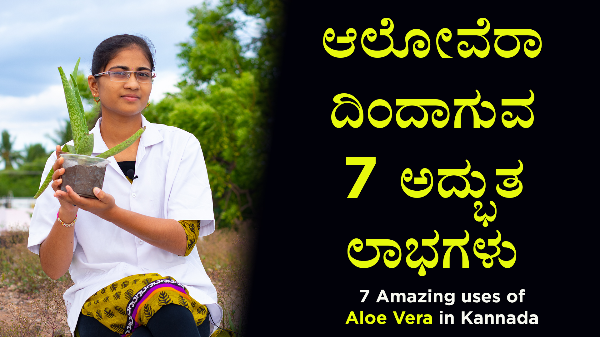 7 Amazing uses of Aloe Vera in Kannada ಆಲೋವೆರಾದಿಂದಾಗುವ 7 ಅದ್ಭುತ ಲಾಭಗಳು Benefits of Aloe Vera