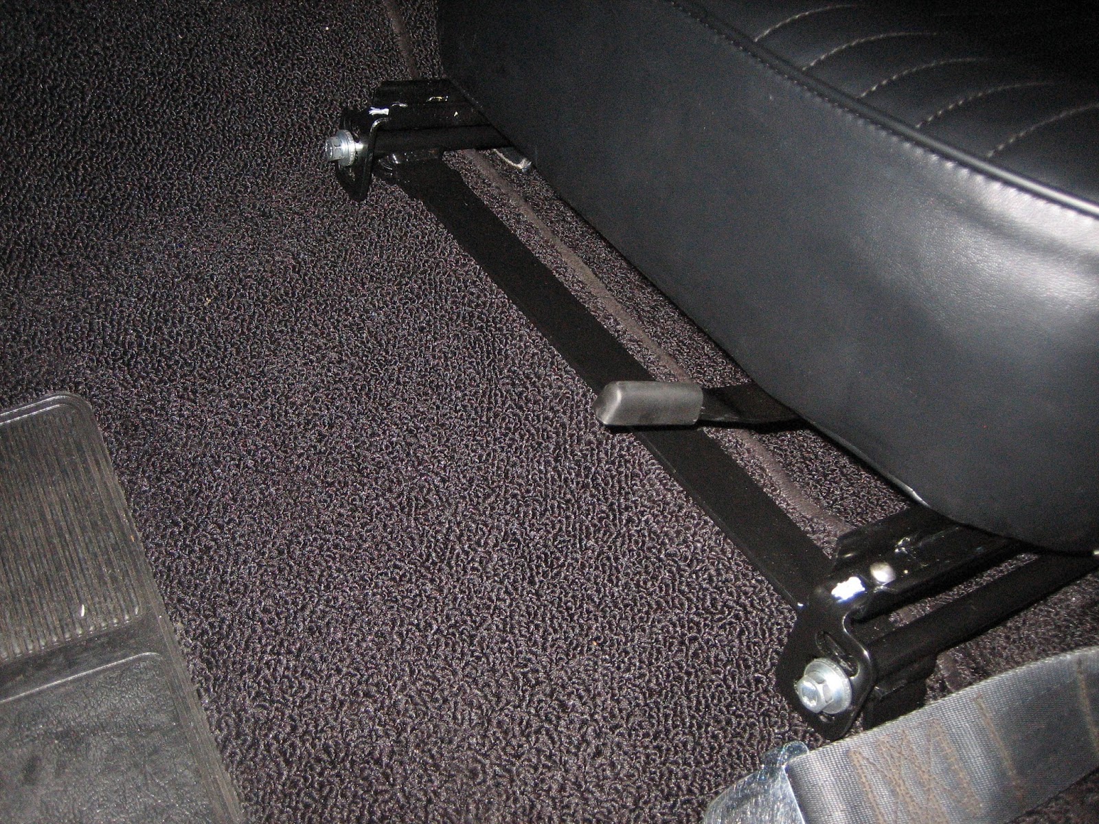 Eric's Garage Procar Pro 90 seats installed in a 1965 Ford Falcon Hardtop