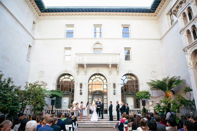 Romantic California Mansion Wedding: Jenny and Drew