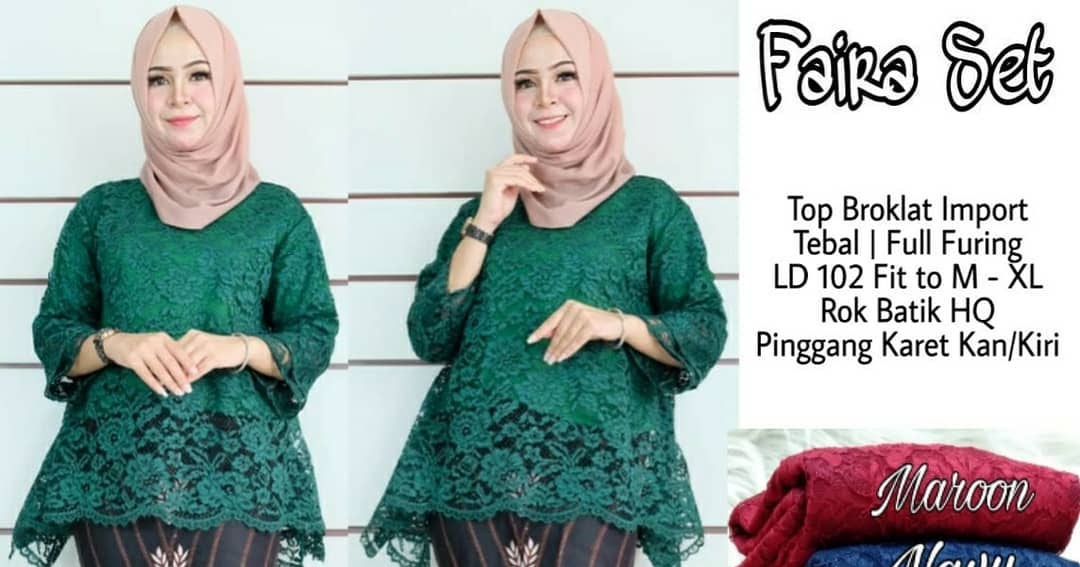 baju kebaya ijab modern