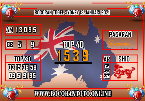 Bocoran Togel SDY 13 Januari 2021 Bocoran Sydney 13 Januari 2021