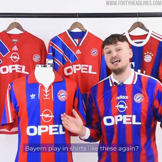 bayern munich kits through the years