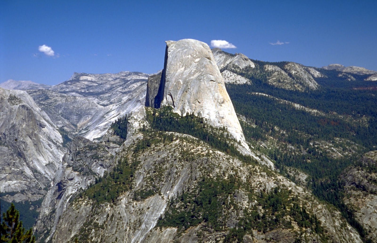Half Dome Cliffs & Canyon