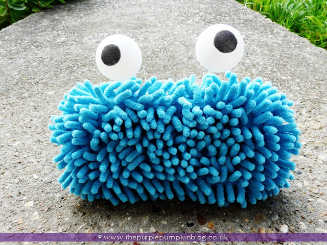 Microfibre Monsters {Crafty October} at The Purple Pumpkin Blog