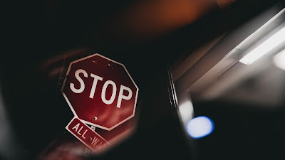 Stop, sign, warning, red Stop, sign, warning, red