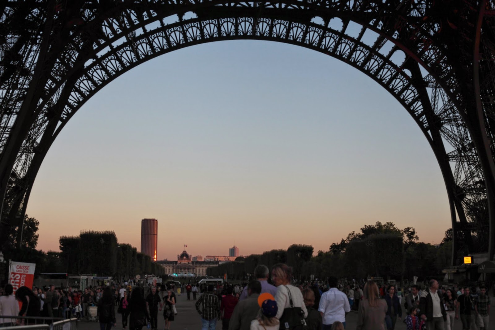 Parisian sunset