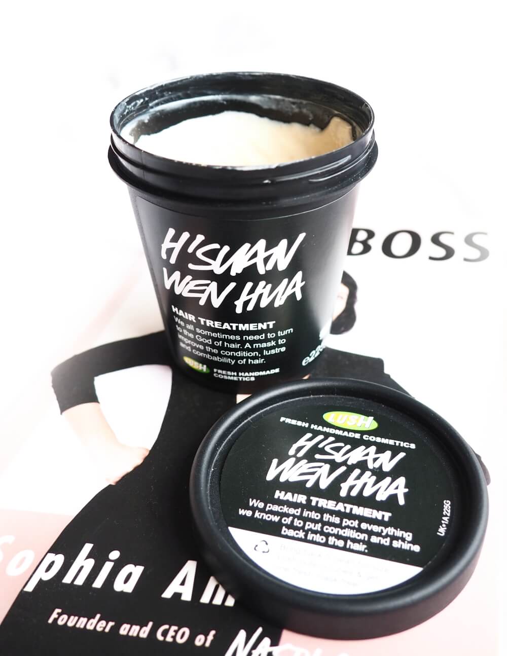 Review Lush H Suan Wen Hua Hair Treatment Wonderlush