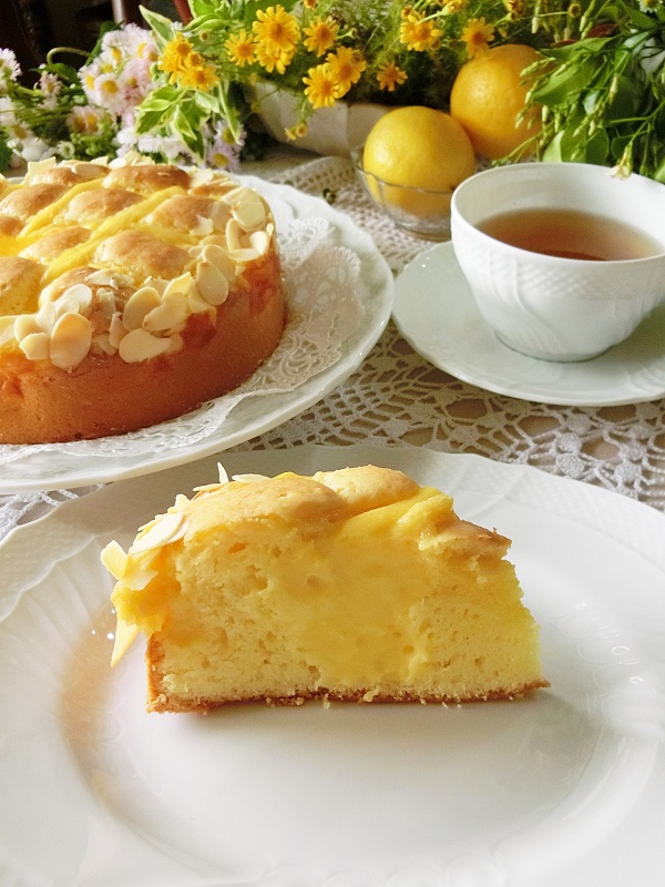 Bon Bon Art Cooking レシピ レモンカスタードケーキ 爽やかで優しくて懐かしい味