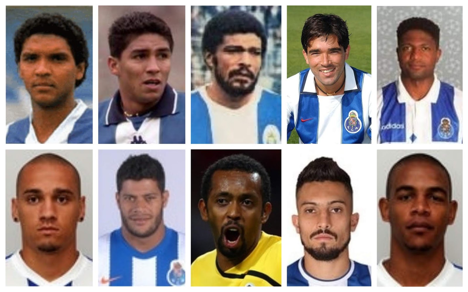 O Blog do David: Os 10 jogadores com mais jogos pelo FC Porto na I