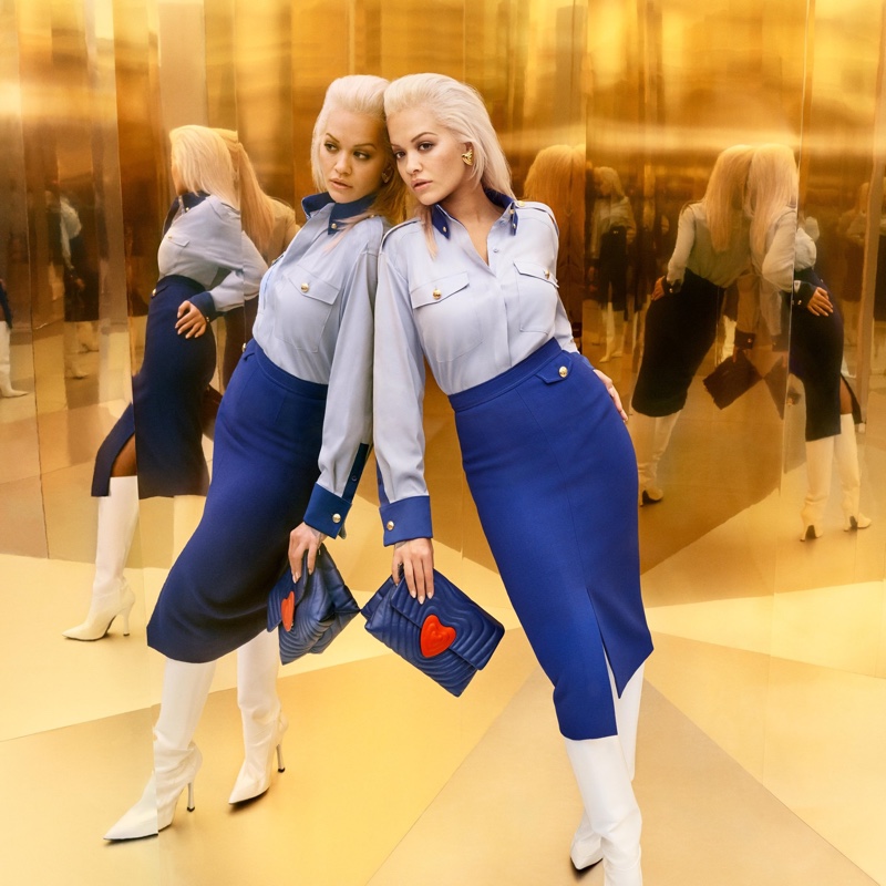 Rita Ora poses for the Escada Fall/Winter 2019 Campaign