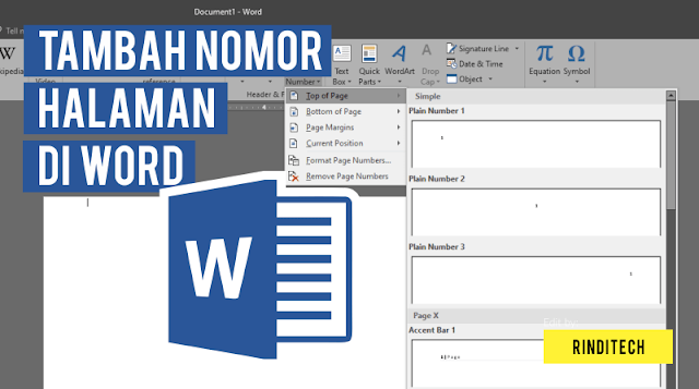 Cara Menambahkan Halaman di Word Microsoft Office Lengkap!