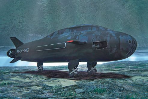 La Marcophilie navale Nouveau concept de sousmarin côtier présenté