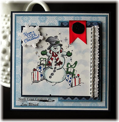 Stamps - North Coast Creations Let It Snow, Our Daily Bread Designs Custom Snowflakes Die
