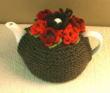 Red Flowers Teacosy