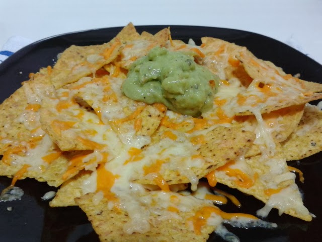 Nachos Con Queso Y Guacamole, Fácil Y Rápido.
