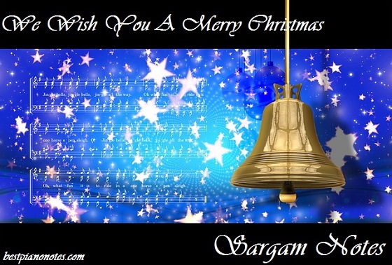 We Wish You a Merry Christmas Sargam Notes