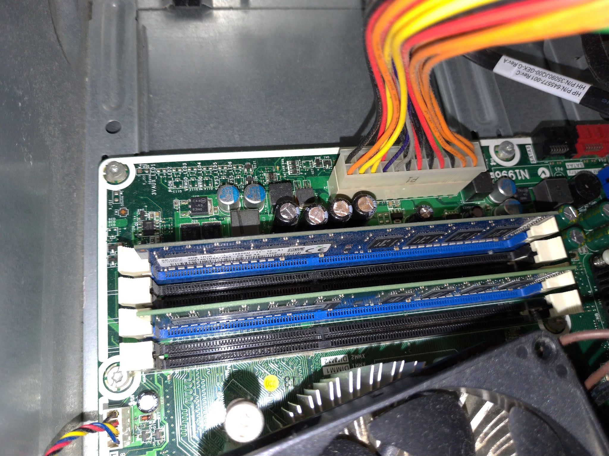 パソコンが重い場合メモリ増設のすすめ(HP 500210jp)/DIY パソコンが重い場合メモリ増設のすすめ(HP 500210jp)/DIY