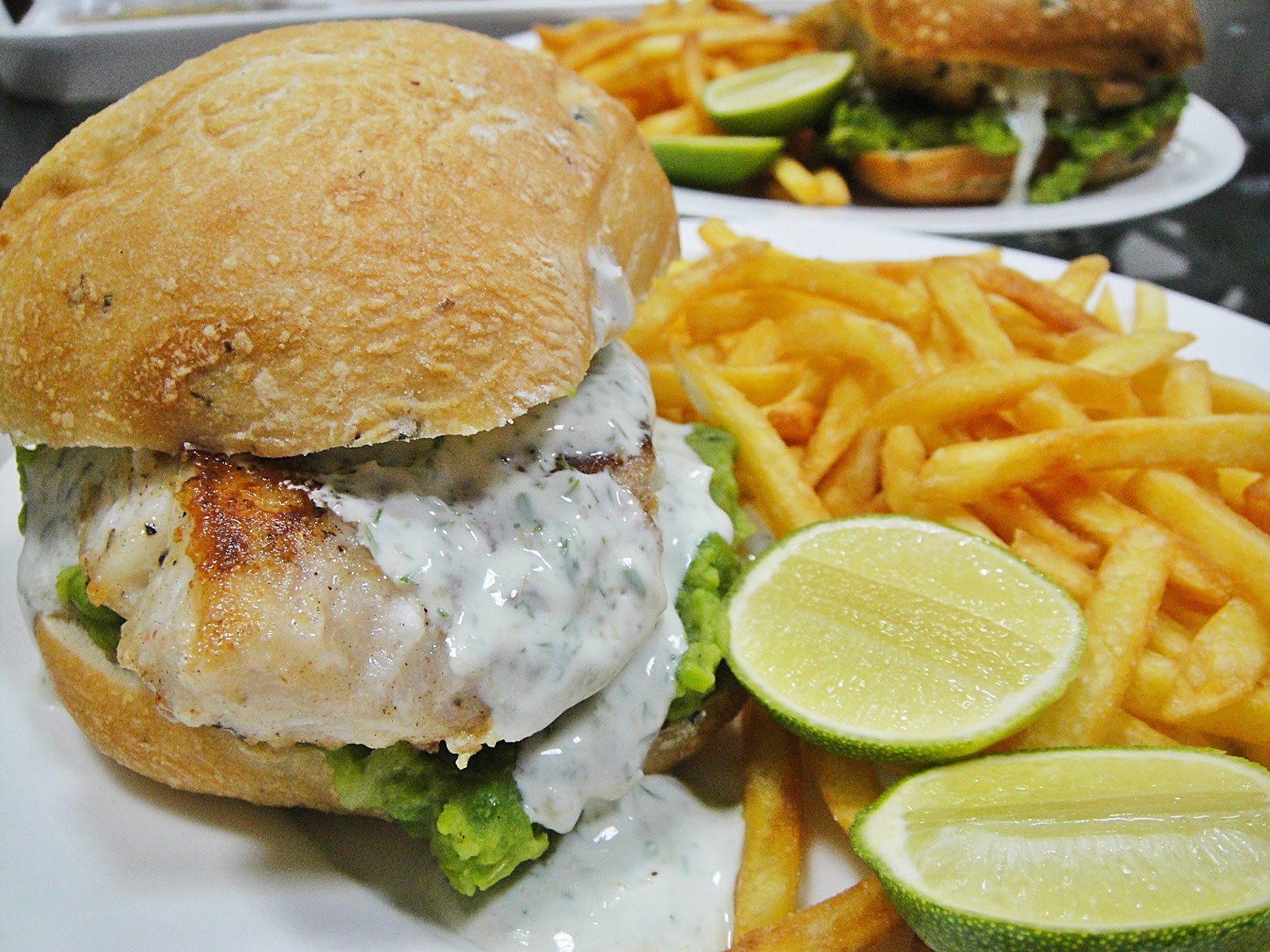 Maryam's Culinary Wonders 1061. Fish Burgers