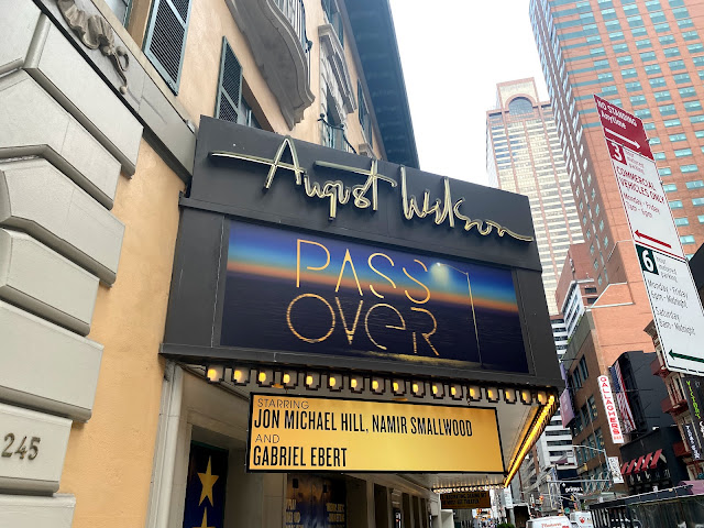 Pass Over Play Broadway Marquee August Wilson New York City