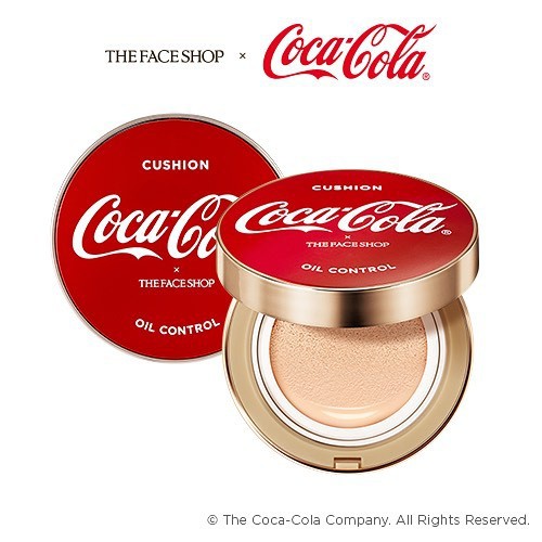 sự kết hợp giữa Coca Cola và The Face Shop