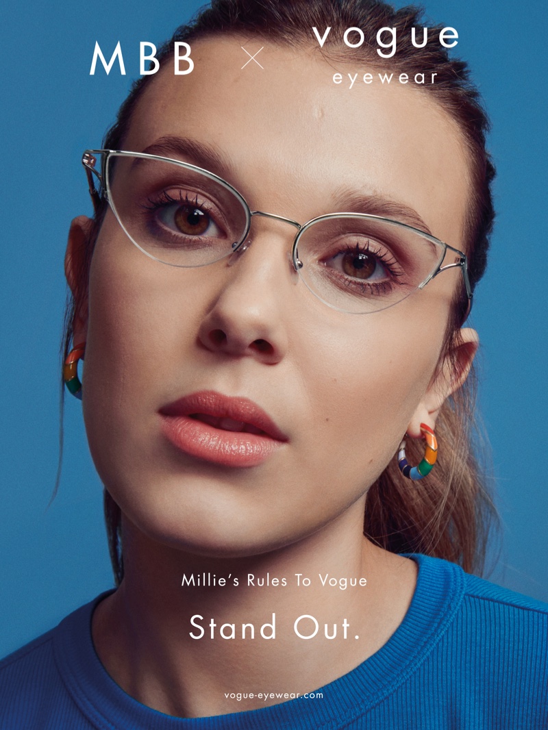 Millie Bobby Brown x Vogue Eyewear Drop 2 Campaign