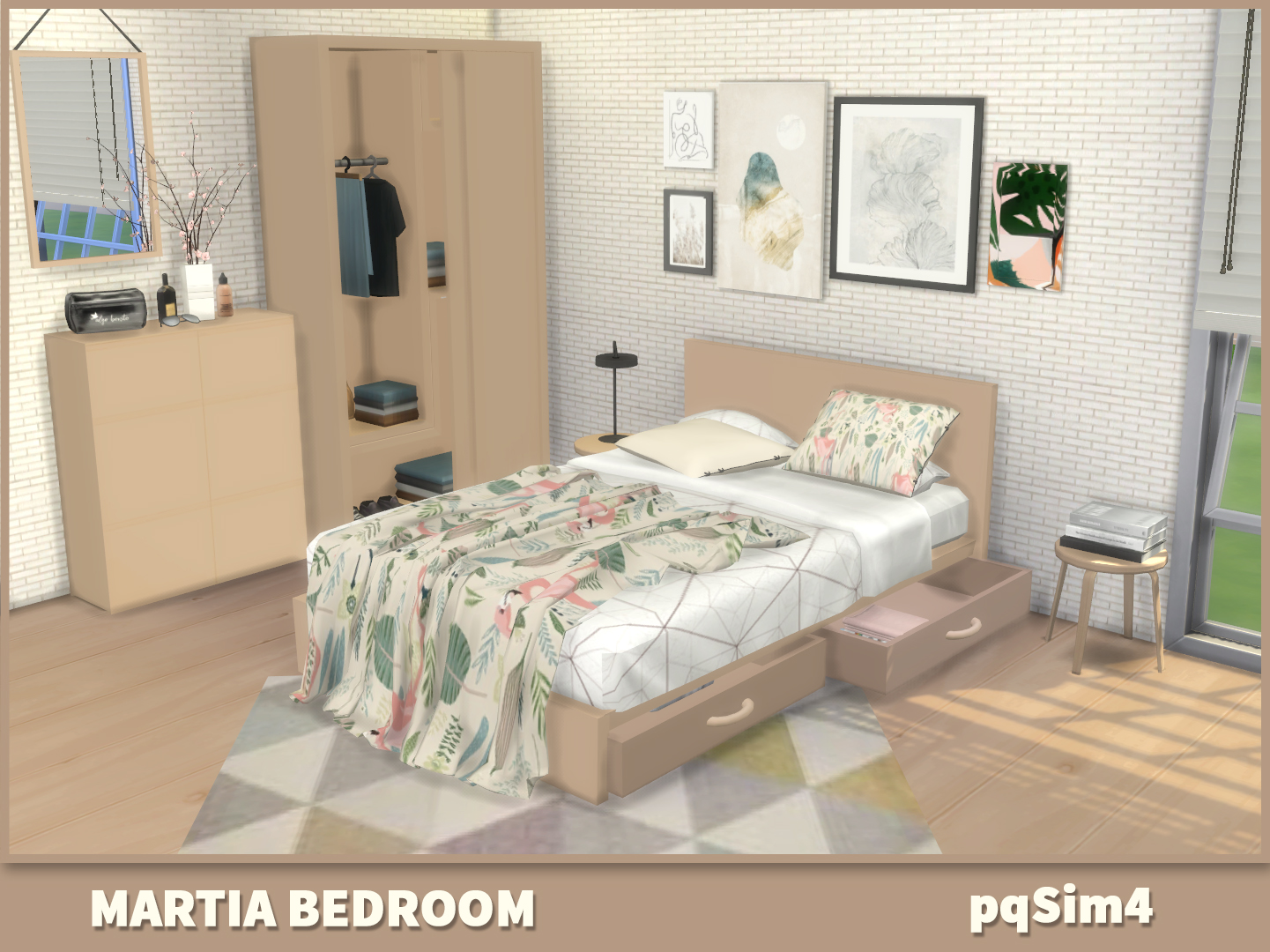 Nina Chic Bedroom Sims 4 Custom Content Sims Sims 4 S