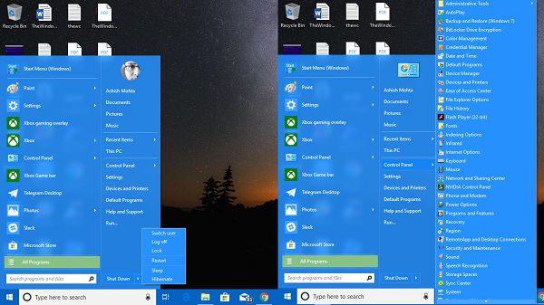 Krijg het oude klassieke Start-menu terug op Windows 10 met Classic Start