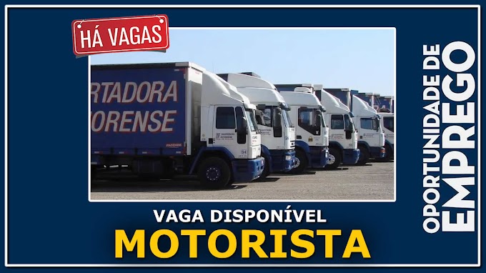 Transportadora Montemorense abre vagas para Motorista Carreteiro e Truck