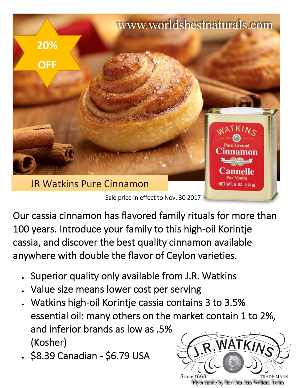 Buy Watkins Products Online JR Watkins Manager Renee Beddome