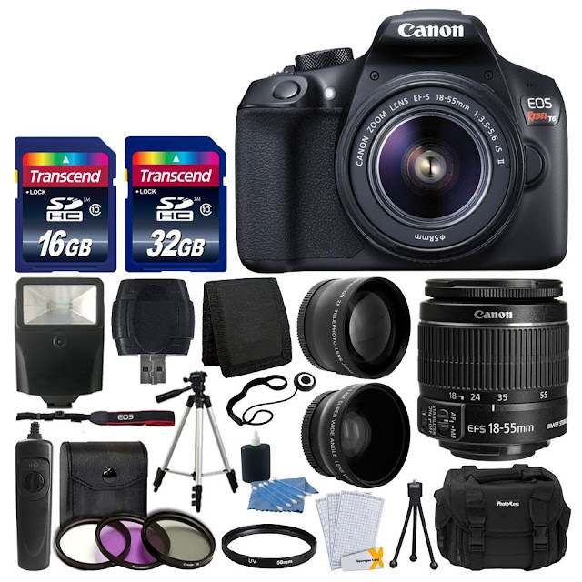 Canon EOS Rebel T6 Digital SLR Camera with Shop Stores