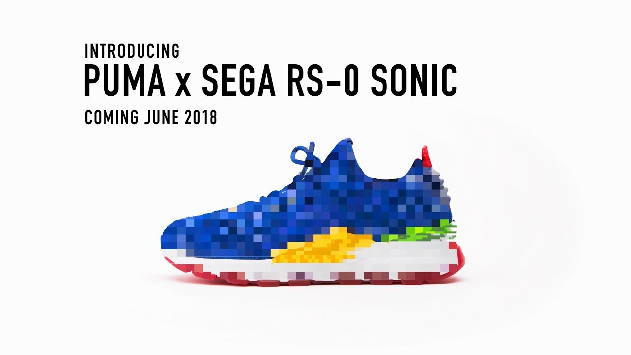 Der PUMA x SEGA RS-0 SONIC Sneaker kommt in diesem Sommer 