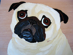 pug painting face