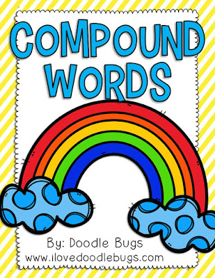 Doodle Bugs Teaching first grade rocks!: Compound Word Unit
