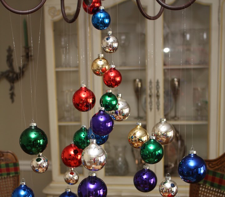 Tingible Design  Art, Cakes & Life Christmas ornament "tree" centerpiece