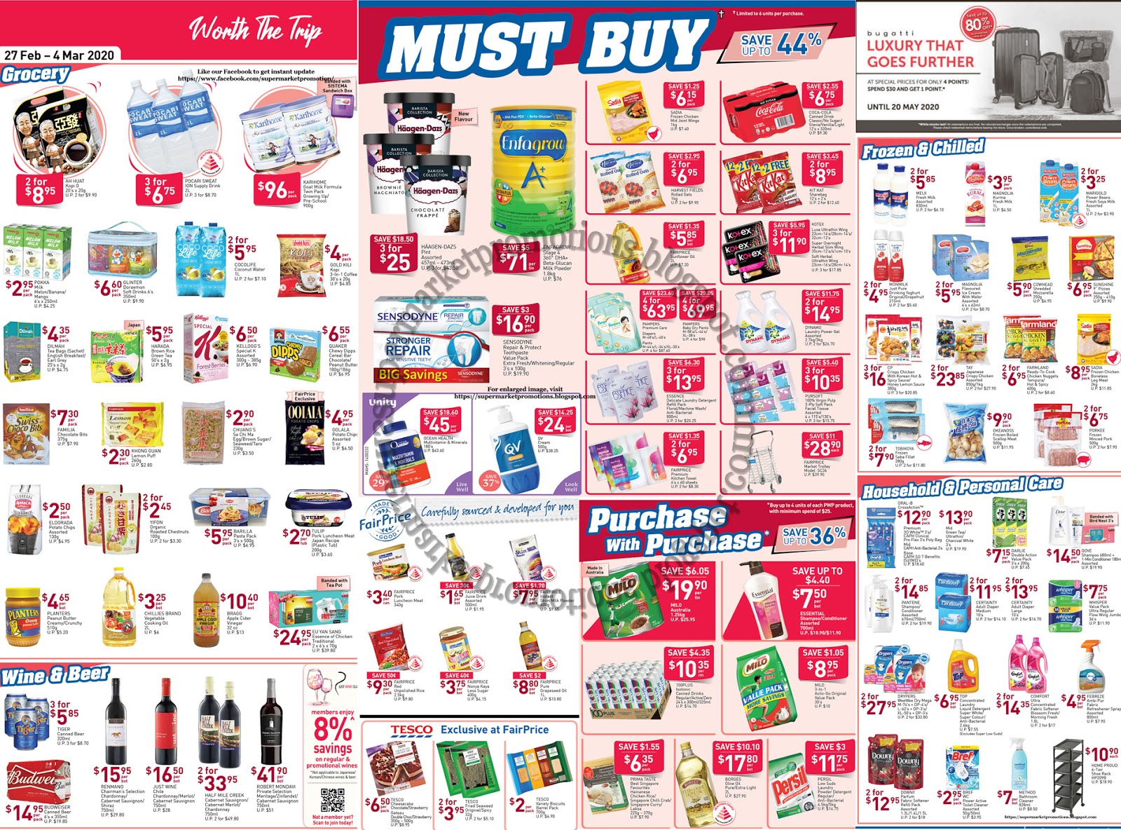 NTUC FairPrice Weekly Promotion Ads 27 February - 06 March 2020 ...