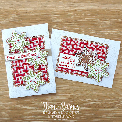 20 Quick and easy handmade Christmas cards using Stampin Up Gingerbread and Peppermint Suite, and patterned paper, Memories and More cards. Cards by Di Barnes, Independent Stampin' Up Demonstrator in Sydney Australia - diecutting - cardmaking - colourmehappy - stampsinkpaper - Christmas to remember - 2021 Christmas Mini Catalogue