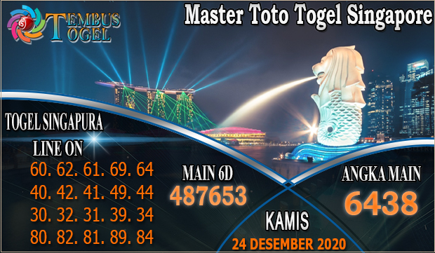 Master Toto Togel Singapore Hari Kamis 24 Desember 2020